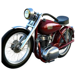 Vintage Motorbike Png Odw3 PNG Image