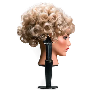 Vintage Perm Style Png Lxn PNG Image