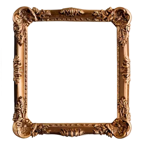 Vintage Photo Frame Design Png 20 PNG Image