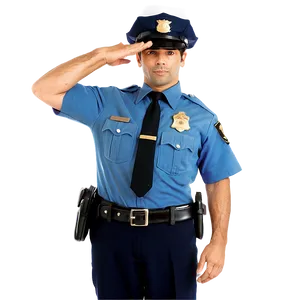 Vintage Police Officer Uniform Png Pum78 PNG Image