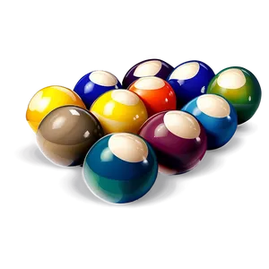 Vintage Pool Balls Png Mtn PNG Image