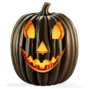 Vintage Pumpkin Face Png 9 PNG Image