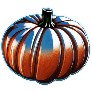 Vintage Pumpkin Outline Picture Png Cbn PNG Image