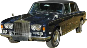 Vintage Rolls Royce Classic Car PNG Image