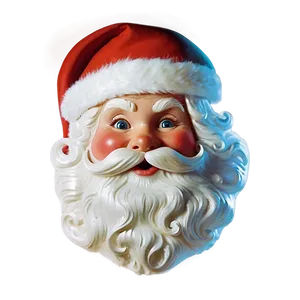 Vintage Santa Face Png 06282024 PNG Image