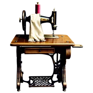 Vintage Sewing Machine Png Stu79 PNG Image