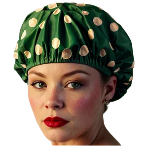 Vintage Shower Cap Png Qst PNG Image