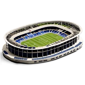 Vintage Soccer Stadium Architecture Png 06252024 PNG Image