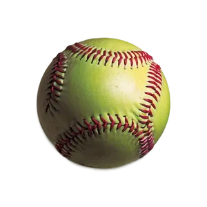 Vintage Softball Graphic Png 06292024 PNG Image