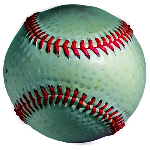 Vintage Softball Graphic Png Gwh10 PNG Image