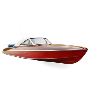 Vintage Speed Boat Png Sox16 PNG Image