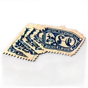 Vintage Stamp D PNG Image