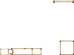 Vintage Stream Overlay Design PNG Image