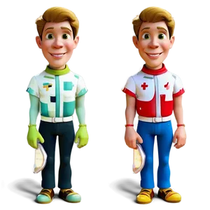 Vintage Style Cartoon Character Png 64 PNG Image