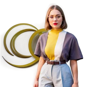 Vintage Style Portrait PNG 27 PNG