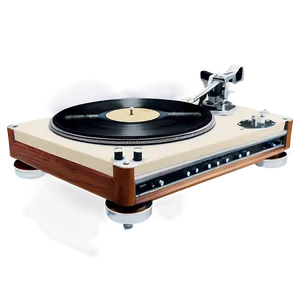Vintage Style Turntable PNG Rrh77 PNG