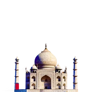 Vintage Taj Mahal Illustration Png Iyx PNG Image