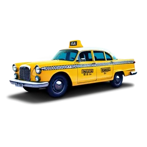 Vintage Taxi Cab Png Ehj80 PNG Image