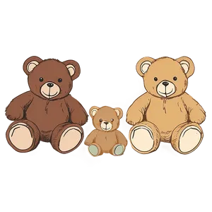 Vintage Teddy Bear Clipart Png Tur77 PNG Image