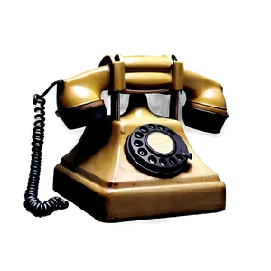 Vintage Telephone Png Cgs PNG Image