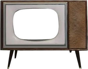 Vintage Television Classic Design PNG Image