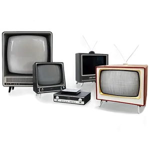 Vintage Television Screen Png 06252024 PNG Image