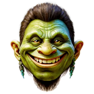 Vintage Troll Faces Artwork Png 06252024 PNG Image