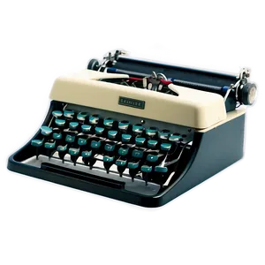Vintage Typewriter Series PNG Thp PNG