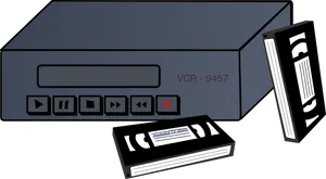 Vintage V C Rand V H S Tapes9457 PNG Image