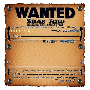 Vintage Wanted Ad Png 58 PNG Image