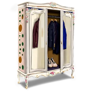 Vintage Wardrobe Illustration Png Ogg PNG Image