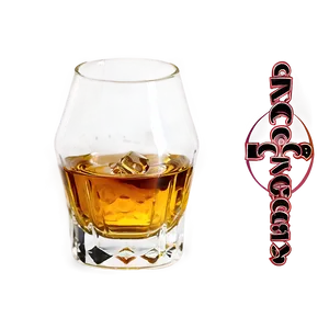 Vintage Whiskey Glass Png Oep13 PNG Image