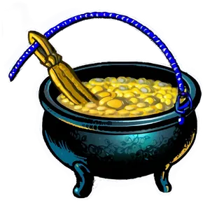 Vintage Witch Cauldron Png Hhd16 PNG Image