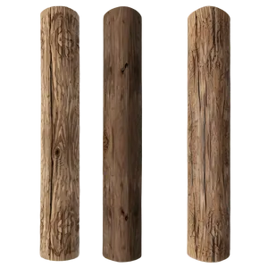 Vintage Wood Post Design Png 06272024 PNG Image