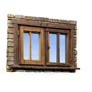 Vintage Wooden Windows Png Ihg PNG Image