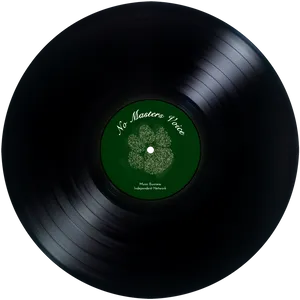 Vinyl Record No Masters Voice PNG Image