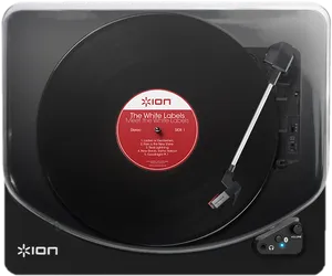 Vinyl_ Record_ Player_ I O N_ Brand PNG Image