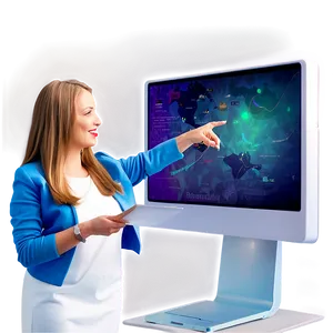 Virtual Classroom Teaching Png Vgl43 PNG Image