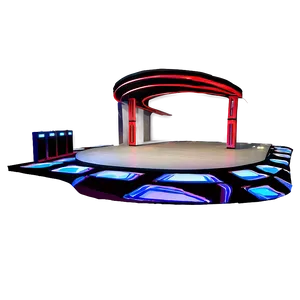 Virtual Concert Stage Png Qxl24 PNG Image