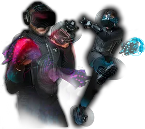 Virtual Reality Gaming Experience PNG Image