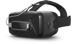 Virtual Reality Headset Product View PNG Image