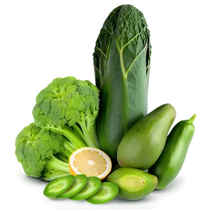 Vitamin C Rich Vegetables Png Qqo PNG Image