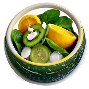 Vitamin C Zesty Salad Bowl Png 96 PNG Image