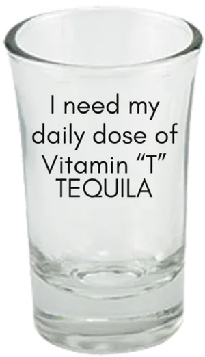 Vitamin T Tequila Glass PNG Image