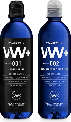 Vitamin Well Plus Sports Drinks PNG Image