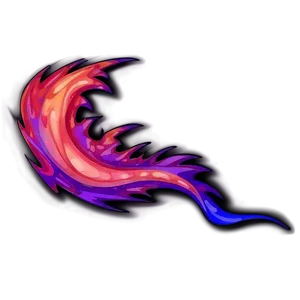 Vivid Red Flames Illustration Png Kmo PNG Image