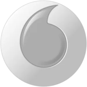 Vodafone Speech Bubble Icon PNG Image