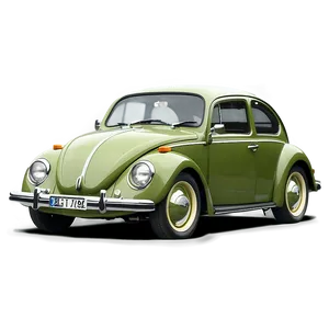 Volkswagen Beetle In Nature Png Dcq PNG Image