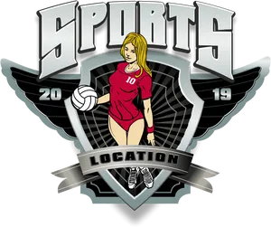 Volleyball_ Team_ Emblem_2019 PNG Image