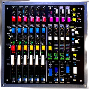 Volume Mixer Panel Png Brh97 PNG Image